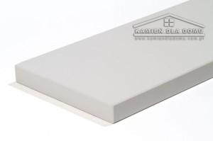  Białe  parapety z konglomeratu  Crystal  Absolute White 