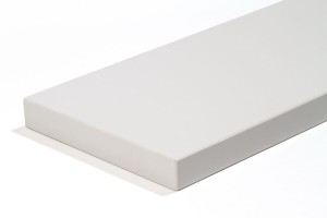 Parapety wewnętrzne  białe  z konglomeratu Crystal Polar White 