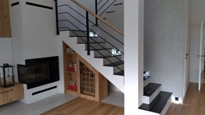 Schody stopnie stopnice konglomerat  -50% szary 3cm