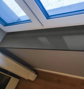 Parapety  antracytowe z konglomeratu Crystal Anthracite Pure